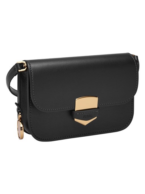 Fossil Lennox Black Crossbody Bag ZB1926001