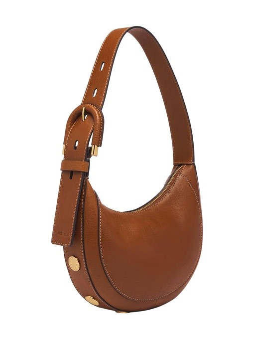 Fossil Harwell Brown Hobo Bag ZB1916200