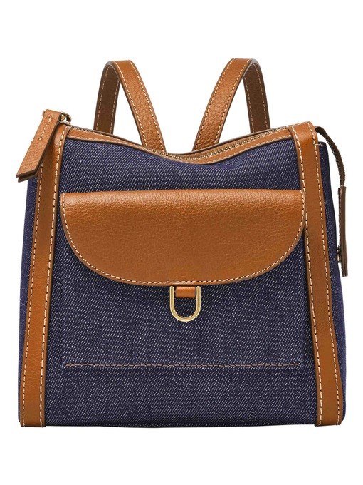 Fossil Parker Blue Backpack ZB1922423