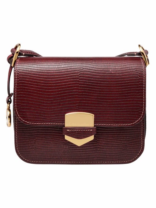 Fossil Lennox Maroon Crossbody Bag ZB1945243