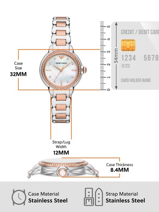 Emporio Armani Two Tone Watch AR11569