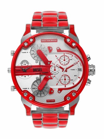 Diesel Mr. Daddy 2.0 Red Watch DZ7480