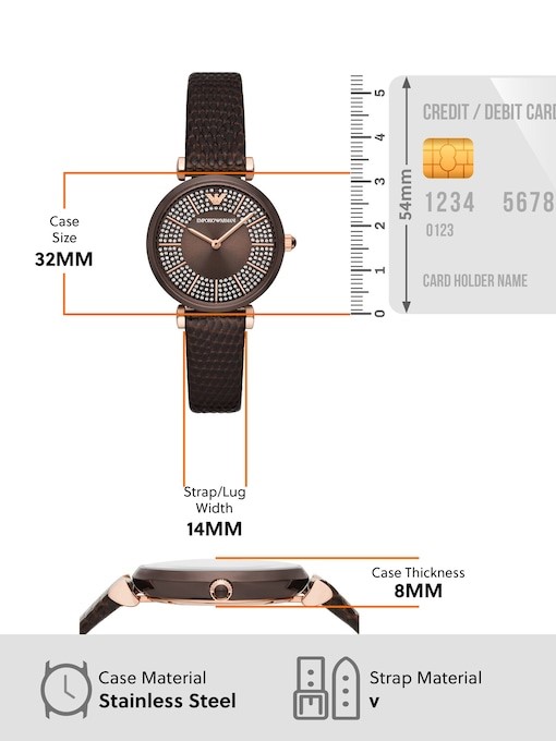 Emporio Armani Brown Watch AR11565