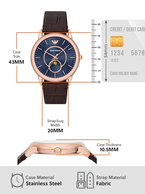 Emporio Armani Brown Watch AR11566