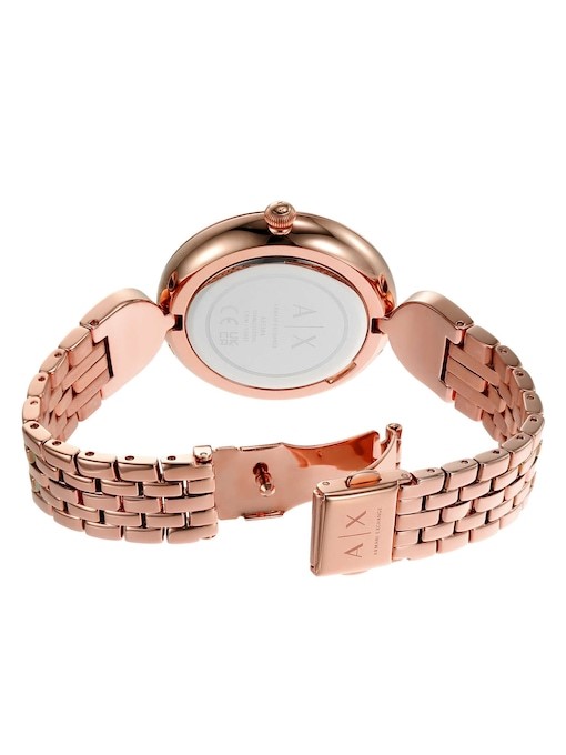 Armani Exchange Rose Gold Watch AX5384