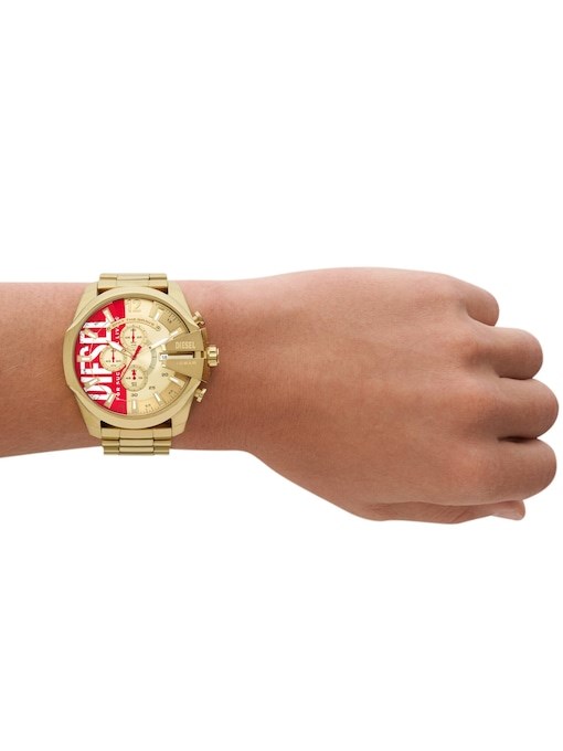 Diesel Mega Chief Gold Watch DZ4642