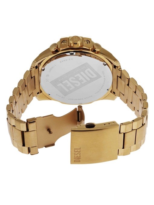 Diesel Mega Chief Gold Watch DZ4642