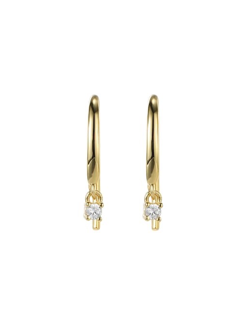 Fossil Sterling Gold Earring JFS00630710