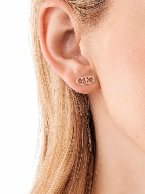 Michael Kors Premium Rose Gold Earring MKC1657CZ791