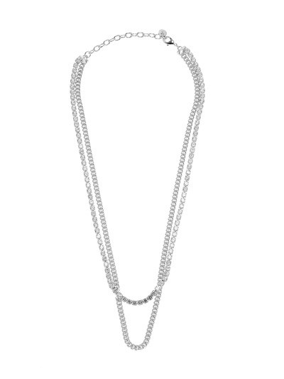 Michael Kors Premium Silver Necklace MKJ8276CZ040