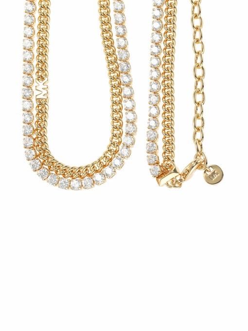 Michael Kors Premium Gold Necklace MKJ8276CZ710