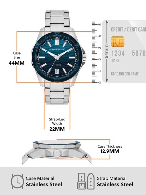 Armani Exchange Silver Watch AX1950