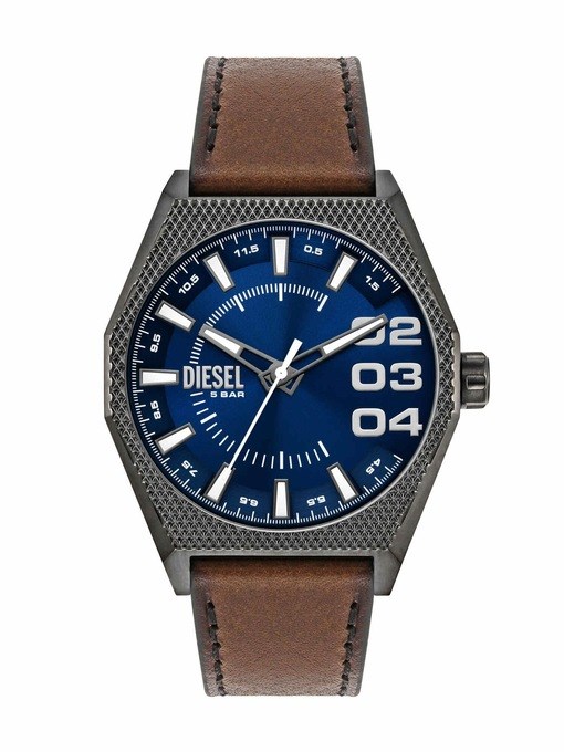 Diesel Scraper Brown Watch DZ2189