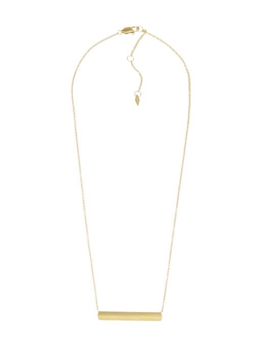 Fossil Harlow Gold Necklace JF04656710