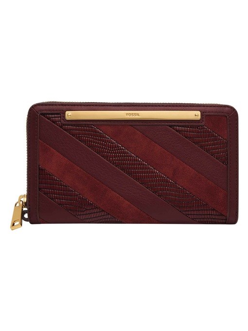 Fossil Liza Maroon Wallet SL8297631