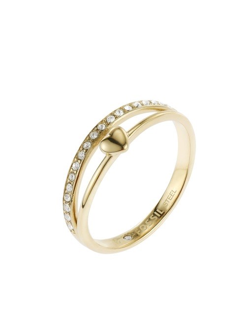 Fossil Vintage Iconic Gold Ring JF03750710