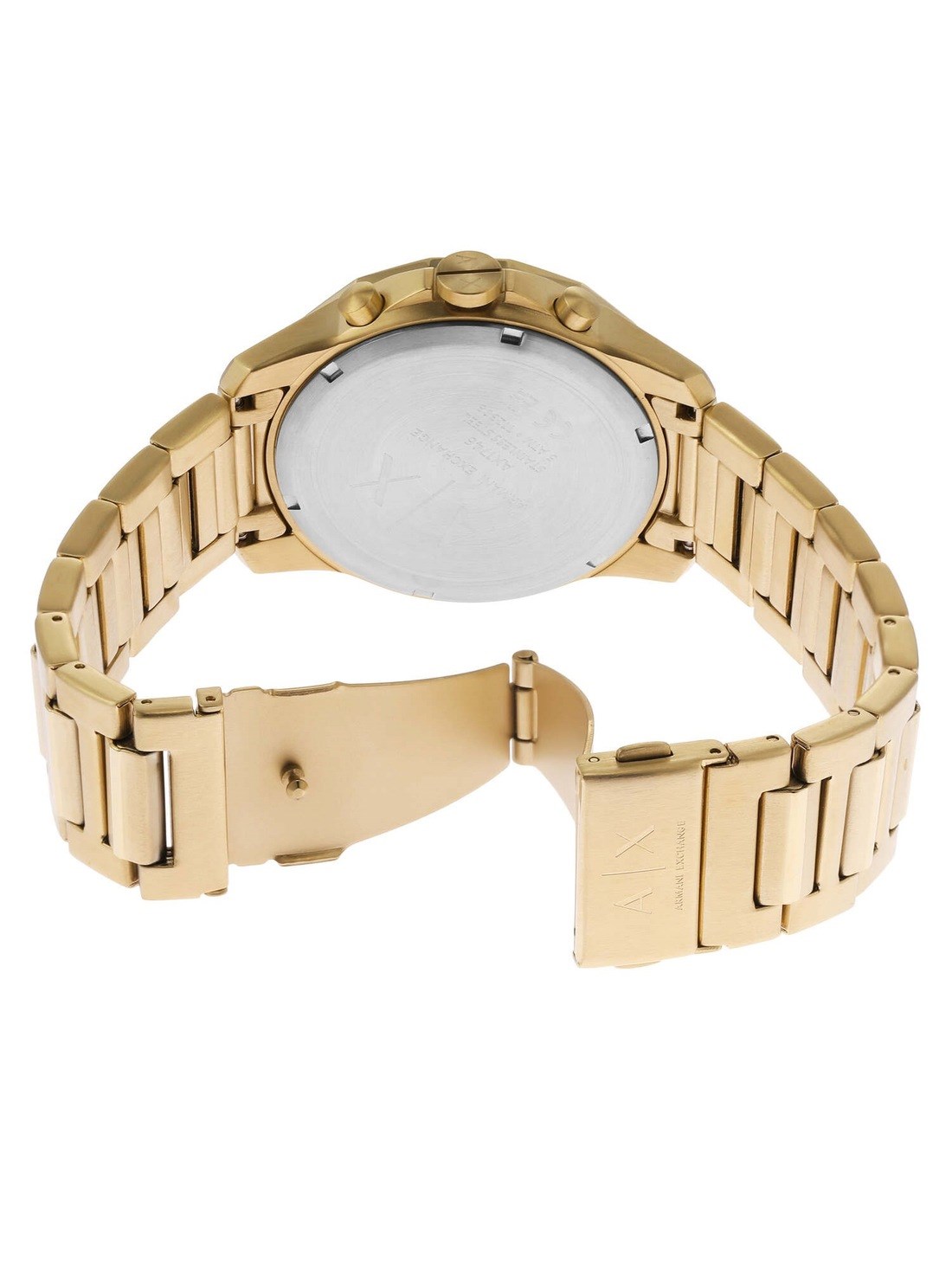 Armani Exchange Banks Gold Watch AX1746