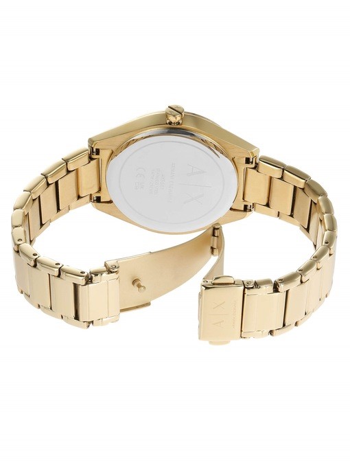 Armani Exchange Lady Giacomo Gold Watch AX5661