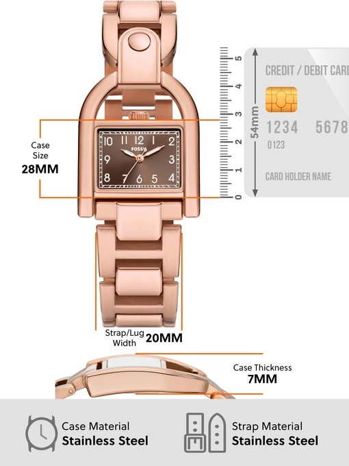 Fossil Harwell Rose Gold Watch ES5328