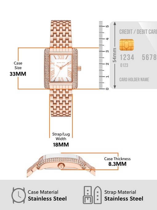 Michael Kors Emery Rose Gold Watch MK4743