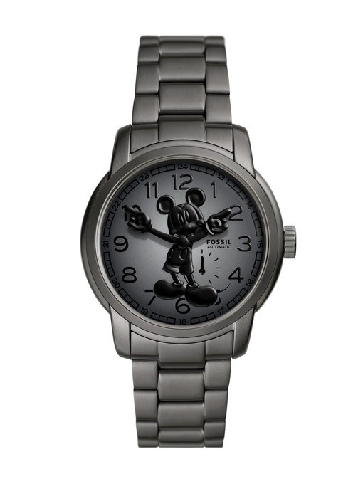 Fossil Mickey Mouse Gun-Metal Watch LE1186