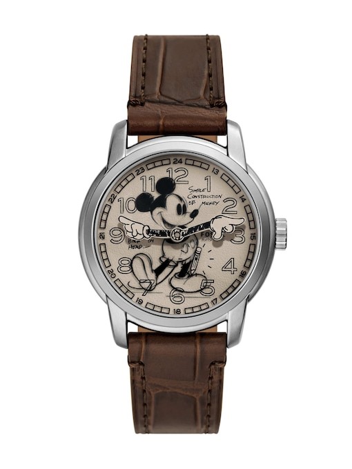 Fossil Mickey Mouse Gun-Metal Watch LE1186