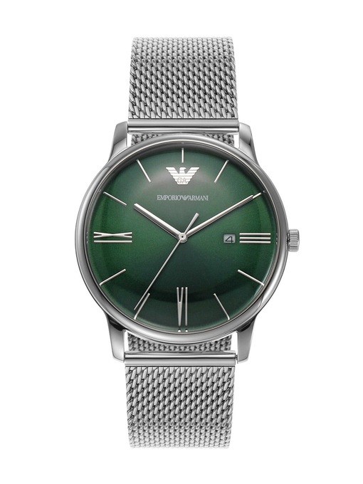 Emporio Armani Minimalist Silver Watch AR11578