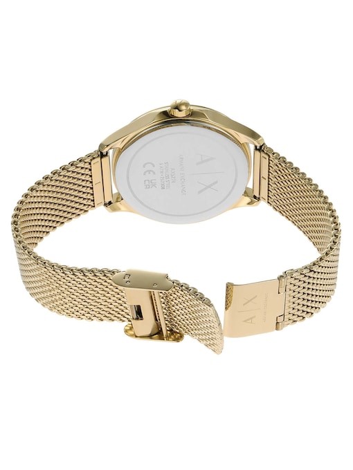 Armani Exchange Lady Hampton Gold Watch AX5274