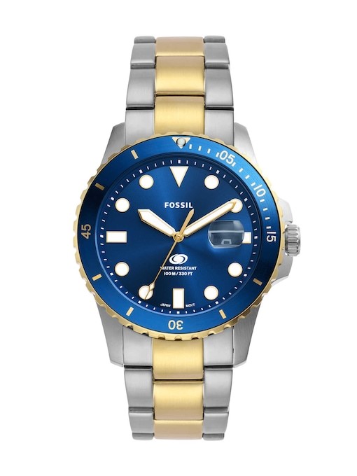 Fossil Blue Dive Two Tone Watch FS6034