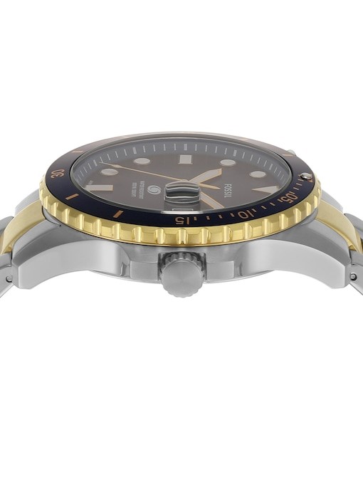 Fossil Blue Dive Two Tone Watch FS6034
