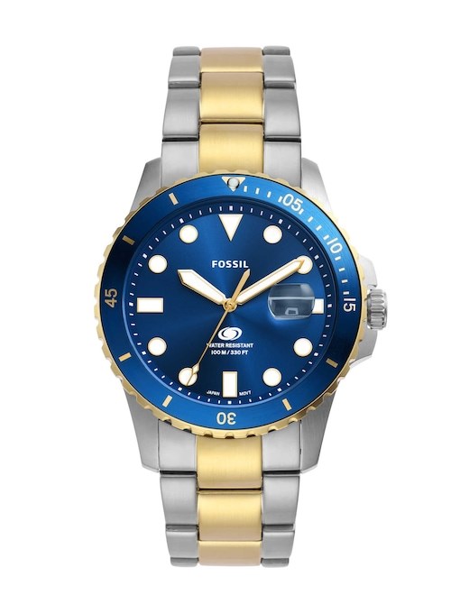 Fossil Blue Dive Gold Watch FS6030