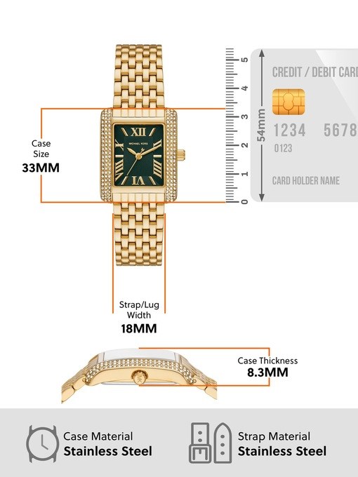 Michael Kors Emery Gold Watch MK4742