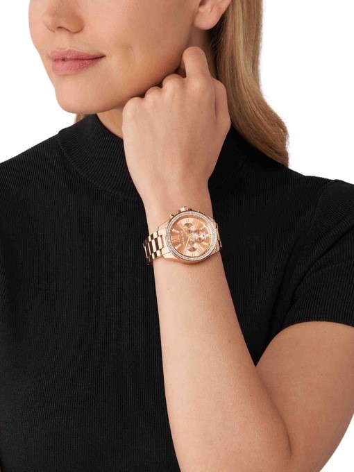 Michael Kors Wren Rose Gold Watch MK7430