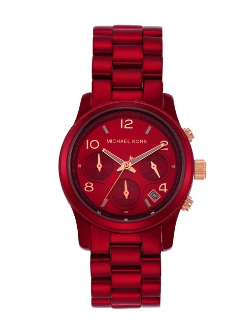 Michael Kors Runway Red Watch MK7436