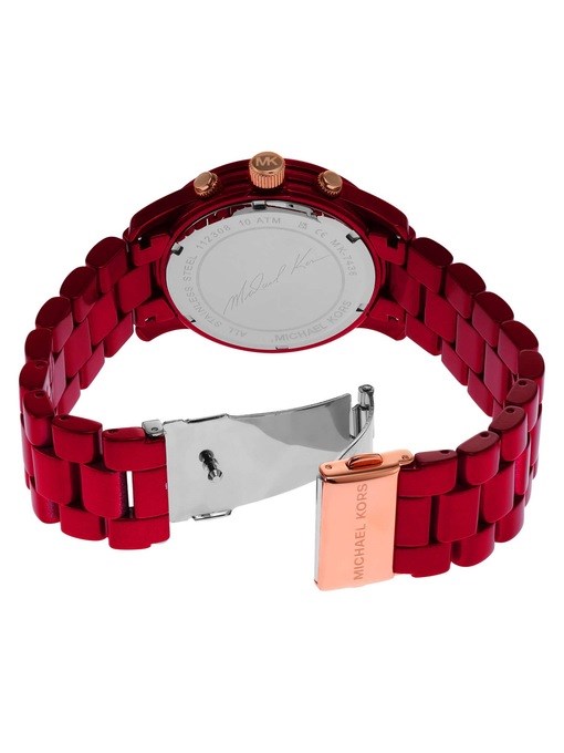 Michael Kors Runway Red Watch MK7436