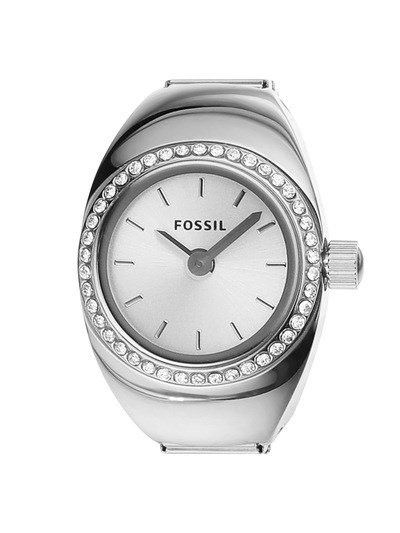 Fossil Ring Silver Watch ES5321