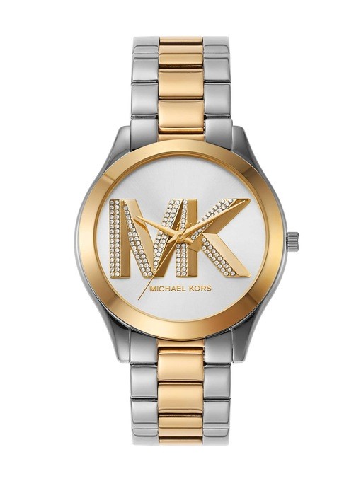 Michael Kors Slim Runway Two Tone Watch MK4735