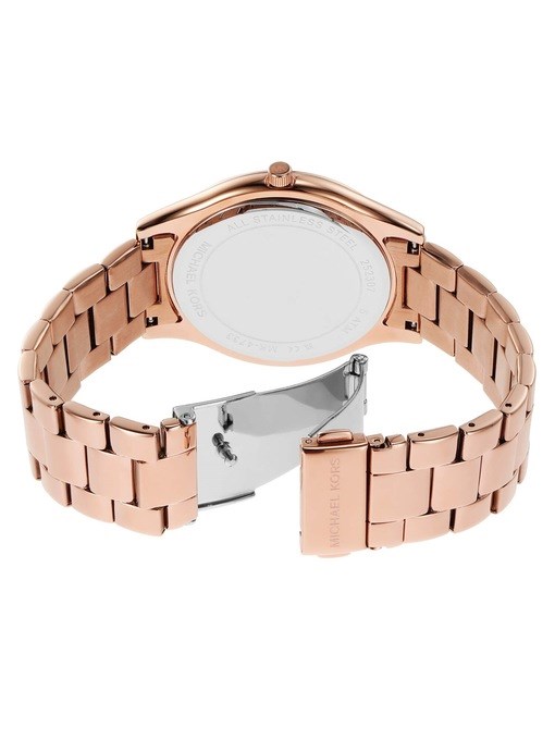Michael Kors Slim Runway Rose Gold Watch MK4733