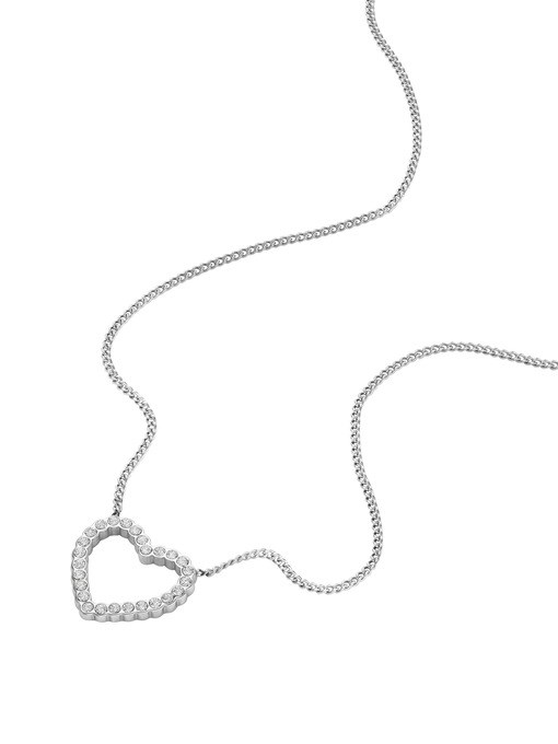 Fossil Sadie Silver Necklace JF04333040