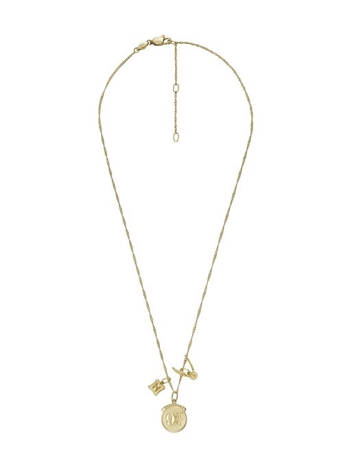 Fossil Jewelry Gold Necklace JF04298710