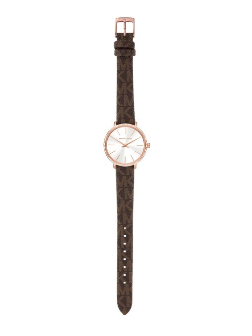 Michael Kors Pyper Brown Watch Set MK1036