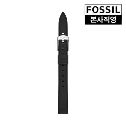 Fossil Black Strap Bar - Ladies S121036