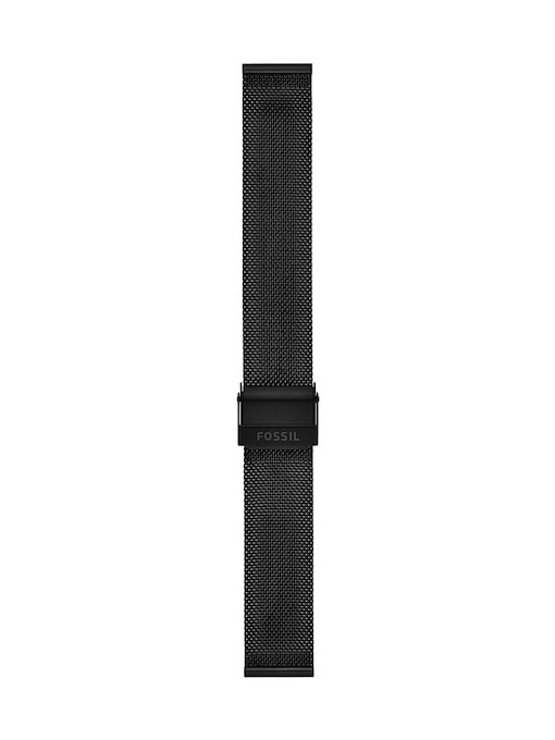 Fossil Black Strap Bar S181449