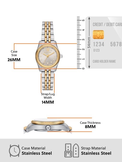 Michael Kors Lexington Two Tone Watch MK4815SET