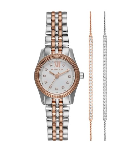 Michael Kors Lexington Two Tone Watch MK4817SET