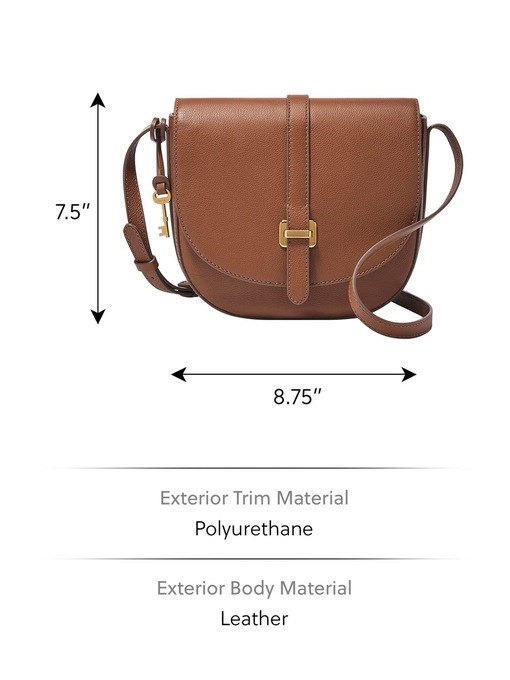 Fossil Emery Brown Crossbody Bag SHB3161210 Fossil Emery Brown Crossbody Bag SHB3161210