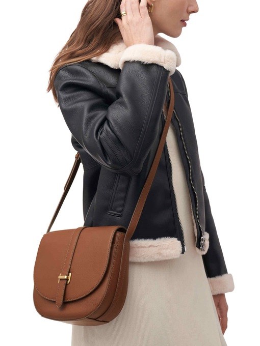 Fossil Emery Brown Crossbody Bag SHB3161210 Fossil Emery Brown Crossbody Bag SHB3161210