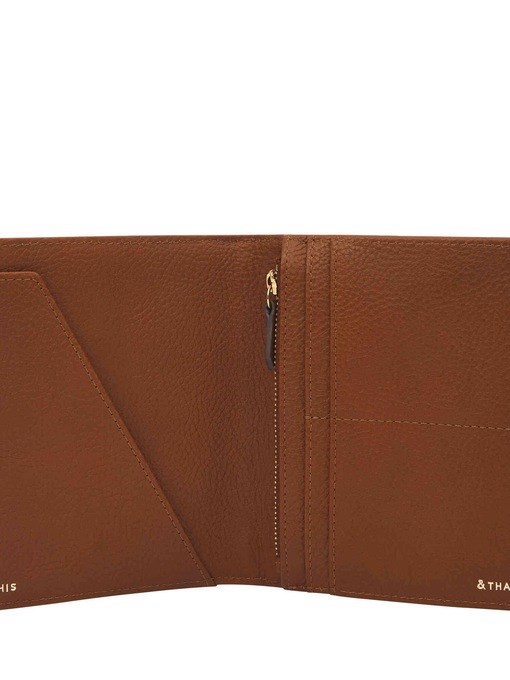 Fossil Gift Brown Passport Case SLG1611249