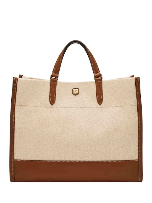 Fossil Gemma White Tote Bag ZB11038248