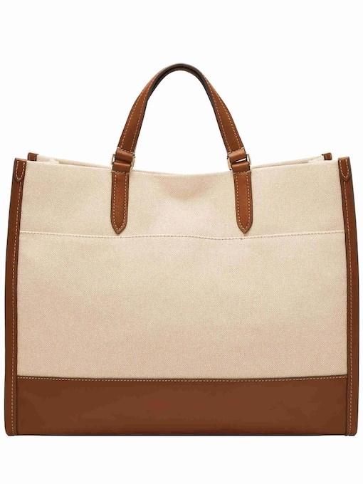 Fossil Gemma White Tote Bag ZB11038248